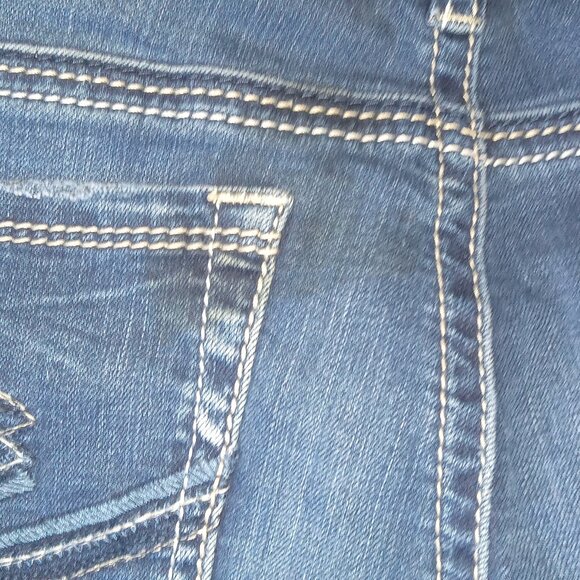 W29/L31 Silver's Suki-High Super Skinny Denim - Picture 3 of 4